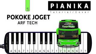 Pianika Telolet Basuri POKOKE JOGET ARF TECH - Tutorial Pianika