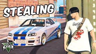 Stealing a Limited Edition GTR Skyline From Paul Walker