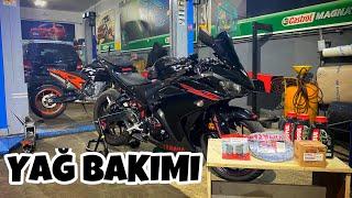 YAMAHA YZF R25 YAĞ BAKIMI / ARKA DİSK VE BALATA DEĞİŞİMİ