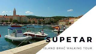 Easy morning walk in Supetar on Brač island