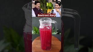 Ram Varma's Probiotic Drink " Beetroot Kanji" For Better Gut Health #shorts