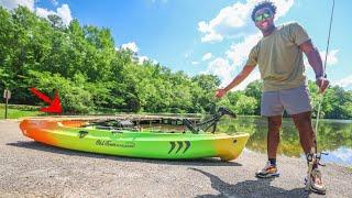 I Got A New RARE Bass Fishing Kayak (Old Town Autopilot 120 Fire Tiger)