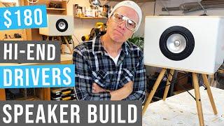 Hi-End Full Range Speakers | DIY | $180.00 Mark Audio CHR-120 Enclosure | Eames Speaker Part - 1