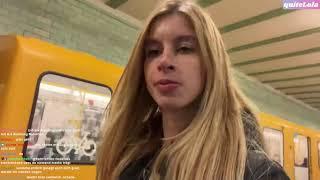 quiteLola wird ANGESPUCKT  | Nur noch kranke Menschen | Berlin IRL Stream | quiteLola Clips
