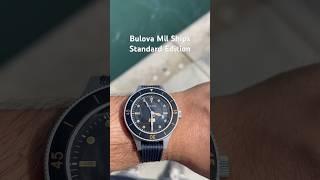 Bulova Mil Ships Standard Edition #watch #reissue #bulova #shorts #divewatch #watches #kadıköy