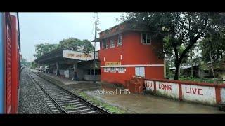 CHABUA Station on the beautiful Dibrugarh - Tinsukia Railway Line | Assam | NFR | Abhinav LHB