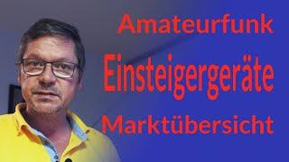 Amateurfunk Einsteigergeräte von Icom, Kenwood und Yaesu