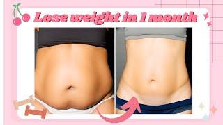 How to lose weight in 1 month ( All you need to know in 2024)