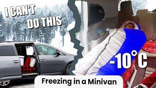 COLD AS  F*CK! LIVING IN VAN IN WINTER|STAY WARM|HEAD WEST ROUTE 66?