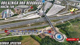 Obilaznica oko Beograda -Asfaltirano buduće isključenje za BEOGRAD, kružni tokovi PROJEKTI#beograd