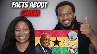  American Couple Reacts "10 Interesting Facts About Ghana | Ghana's People, Culture & History"