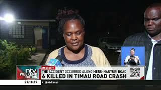 6 killed in Timau road crash