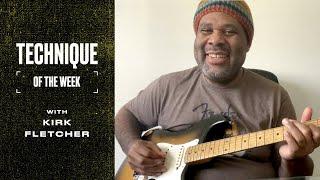 Kirk Fletcher Examines a Blues Shuffle in A | Technique of the Week | Fender