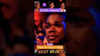 Audience Cry ' Time So sing a  '#americasgottalent #agt #talentshow