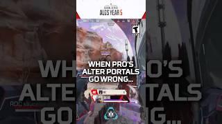 What Happens When A Pro's Alter Portal Goes Wrong #algs