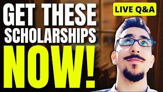 Answering Scholarship Questions - GS Livestream