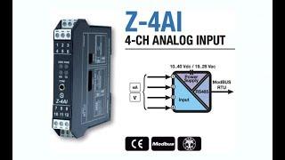 Connect Hardware Modbus RTU Module Z-4AI SENNECA With PLC S7-1200 ( Part 2)