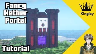 Building a Fancy Nether Portal - Minecraft Tutorial