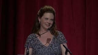 Fordham President Tania Tetlow delivers the 2024 Founder's Dinner speech