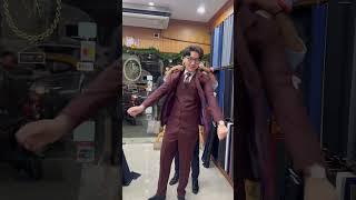 Italian Wool Bespoke Suit | Burgundy Suit | Best tailors in Bangkok