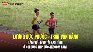 ĐIỀN KINH I Lương Đức Phước – Trần Văn Đảng vừa “tâm sự” vừa so tài ở nội dung tiếp sức 4x800m nam