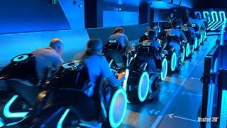 TRON RIDE! Front & Back Row Ride-through | Magic Kingdom at Walt Disney World 2023
