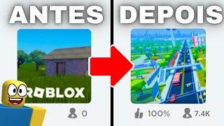 COMO PERSONALIZAR O SEU PRÓPRIO JOGO NO ROBLOX PELO CELULAR! *COMO CRIAR UM JOGO EM 2024*