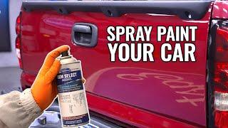 How To Spray Paint Your Car - Get GREAT Results at Home!