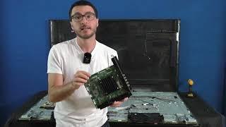 Vizio M65-E0 Back cover and Mainboard removal