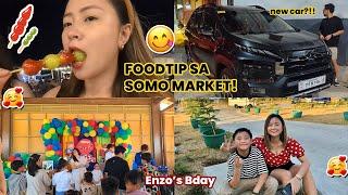 FOODTRIP SA SOMO MARKET + ENZO BDAY VILLAR CHILDRENS FARM!