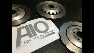 Bremsscheiben abdrehen erneuern retten glätten Austausch AIO Felgenreparatur Center Augsburg