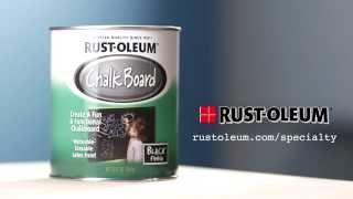 How to Apply Rust-Oleum Chalkboard Paint