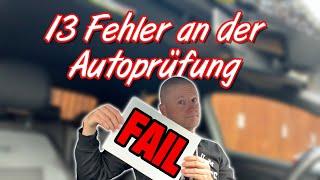 13 Fehler an der Autoprüfung - So bestehst du nicht‼️