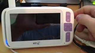 BT Smart Baby Monitor with 5 Inch Screen won't turn back on when on charge