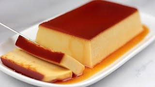 No Bake Creme Cheese Flan [ASMR]