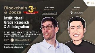 Blockchain & Booze #156 - Institutional  Grade Research  & AI Integration