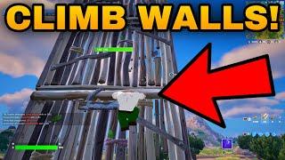 HOW TO CLIMB WALLS IN FORTNITE CHAPTER 5!