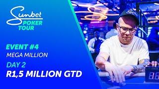 SunBet Poker Tour Time Square - Mega Million Day 2 (Part 2)