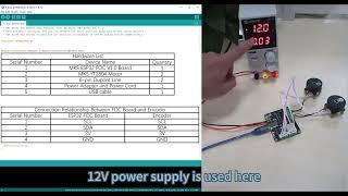 MakerBase ESP32 FOC Example 3 I²C Dual Encoder Tes