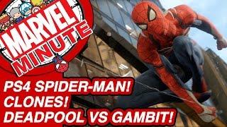 PS4 Spider-Man! Clones! Deadpool V Gambit! - Marvel Minute 2016