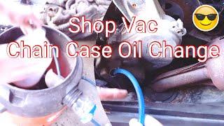 Shop Vac Chain Case Oil Change