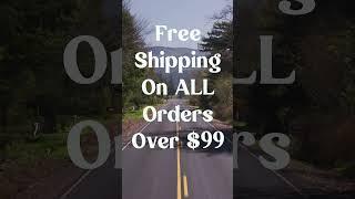 Tired of Driving? FREE SHIPPING on ALL ORDERS over $99