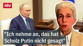 Strack-Zimmermann kritisiert Kanzler: "Ich nehme an, das hat Scholz Putin nicht gesagt" | ntv