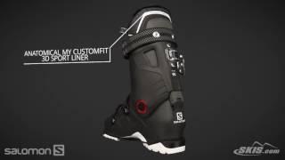 2018 Salomon QST Pro 90 Mens Boot Overview by SkisDotCom