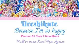 Ureshikute (Because I'm so happy) - Precure All Stars F - KAN/ROM Lyrics by Hildegard