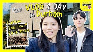 VLOG 1 Day with Me | ออกงานอีเว้นท์ เจอเพื่อนคนไทยครั้งแรกที่งาน Durham Thai Society First Meet