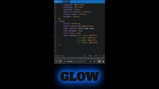 CSS Text Glow Effect | CSS Tips & Tricks