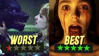 We Saw 31 Horror Movies Last Year, Here are The Best and the Worst