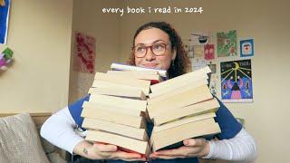 every book i read in 2024  reading wrap up + 2025 tbr!