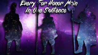 Every For Honor Main In 1 Sentence